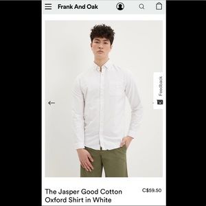 Frank & Oak Jasper Oxford Shirt